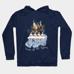 Dance Of The Cygnets Swan Lake 4 Little Swans Hoodie